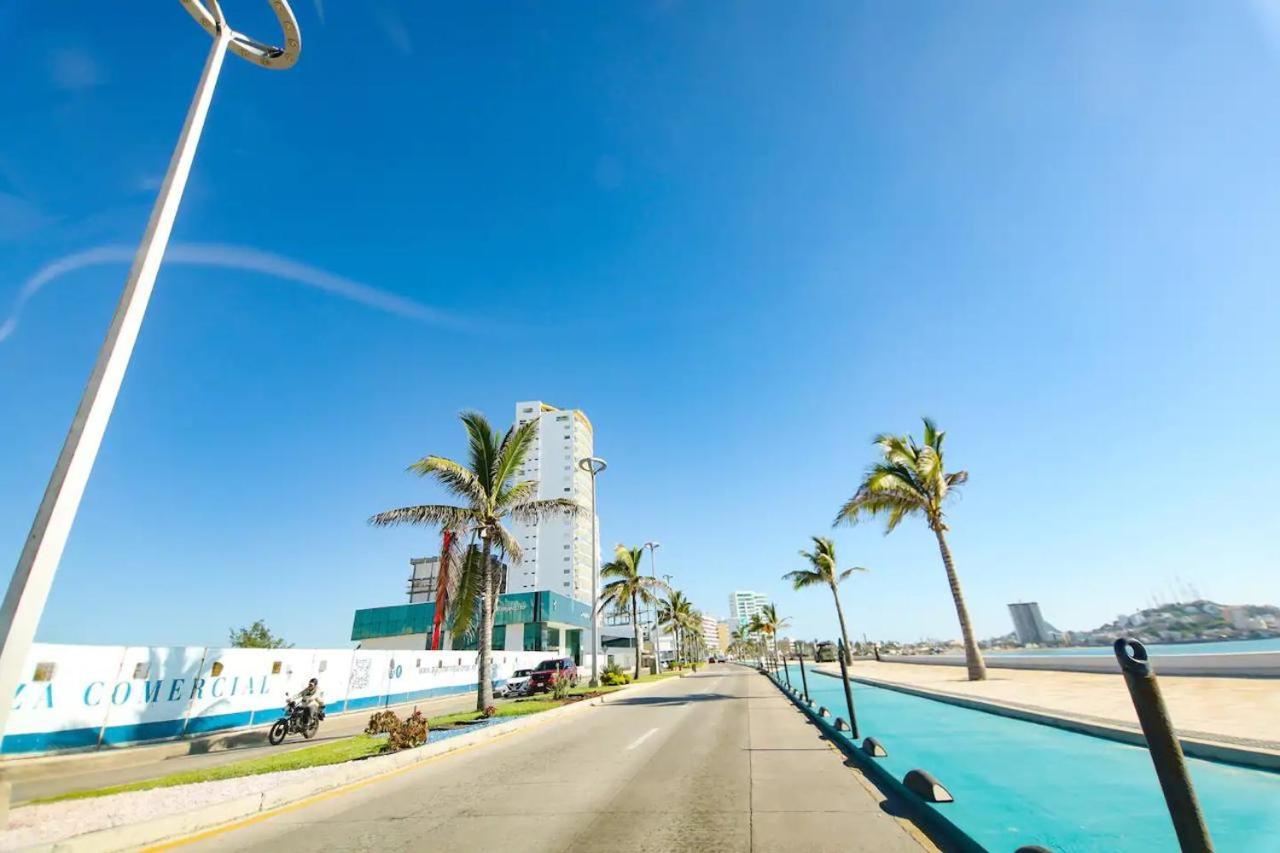 Bonito Departamento 3 Cuadras Del Malecon Apartamento Mazatlán
