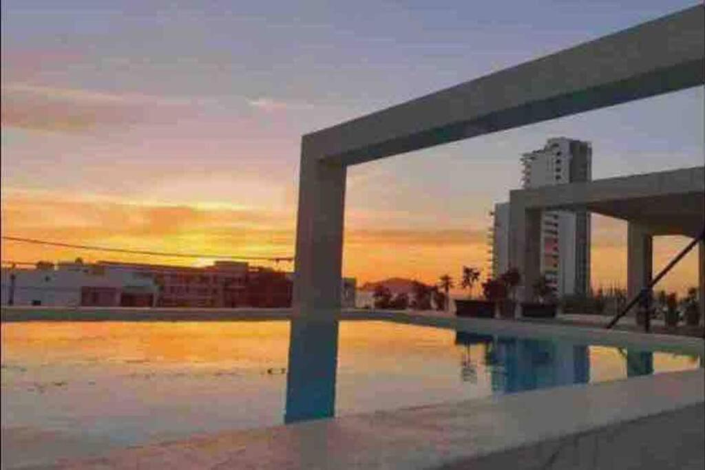 Impecable Loft, Terraza, Alberca, Cerca De Playa Apartamento *