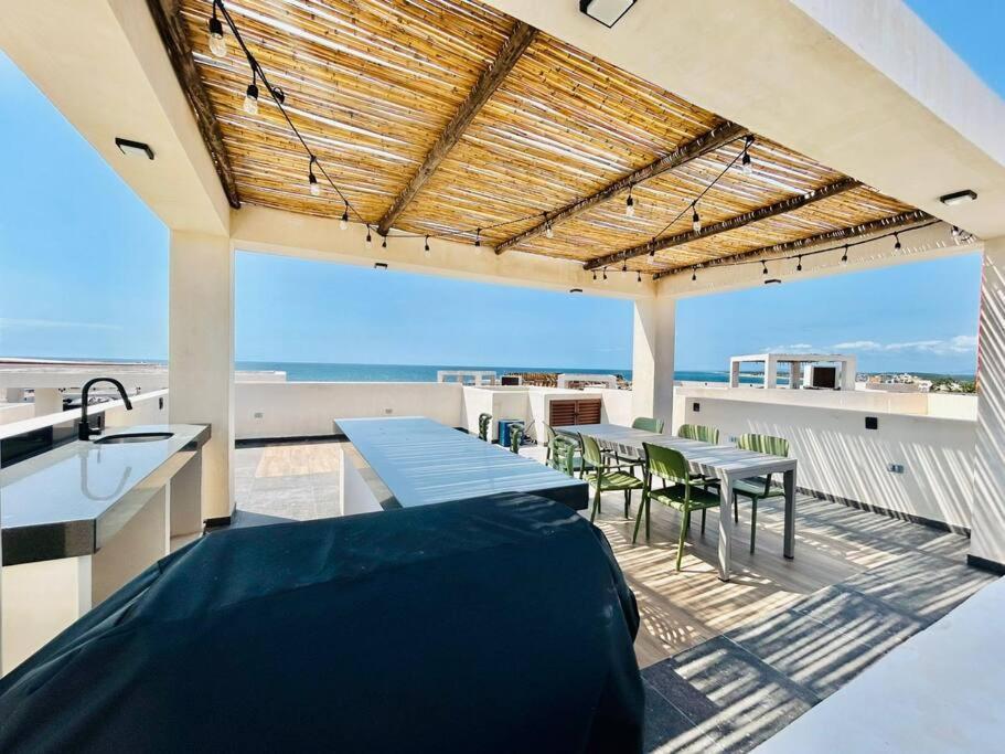 Penthouse Frente Al Mar Cerca Del Mazagua Apartamento Mazatlán