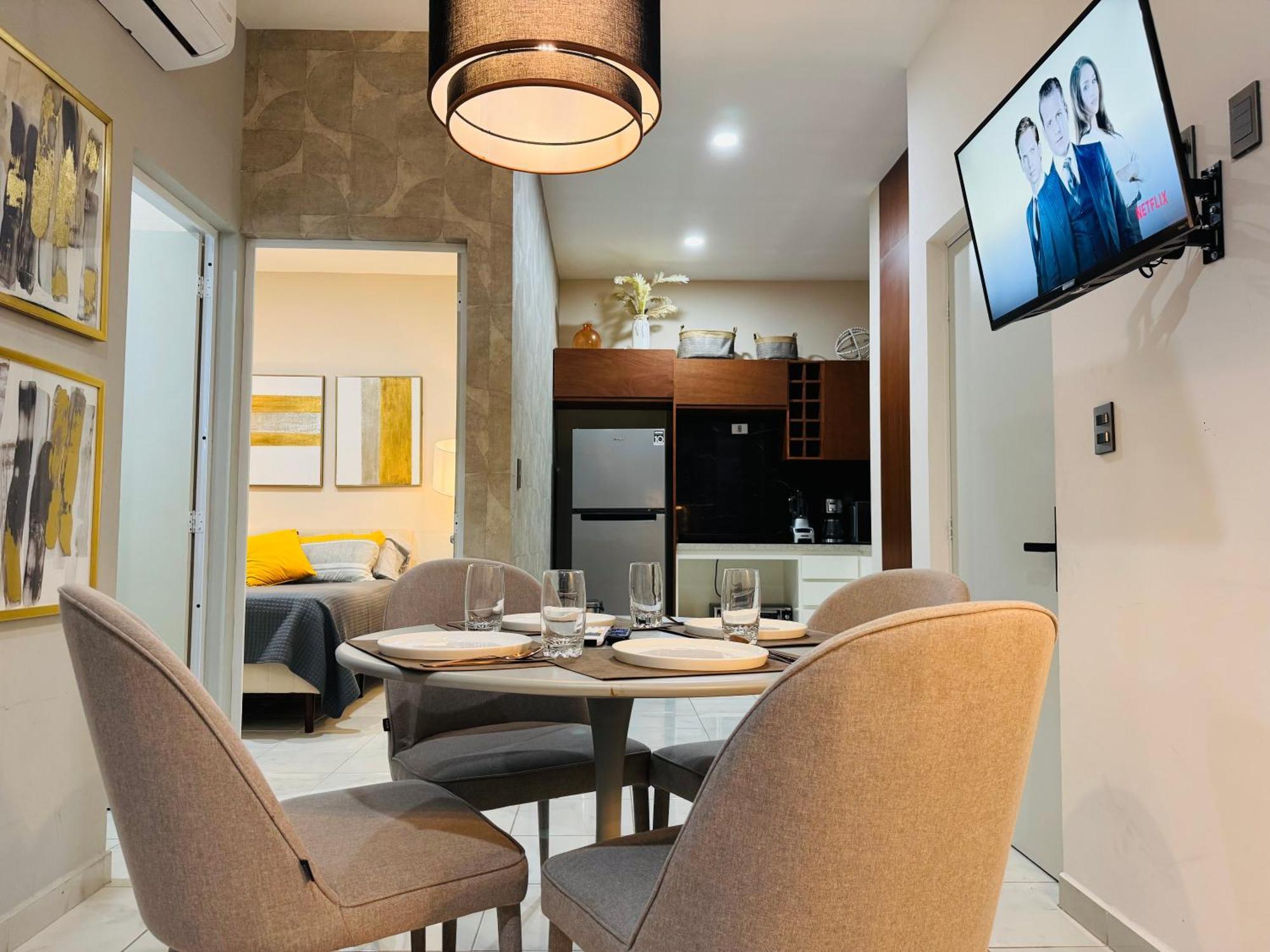 Loft Familiar Deluxe En - Alberca, Cocina Y Wifi Mazatlán