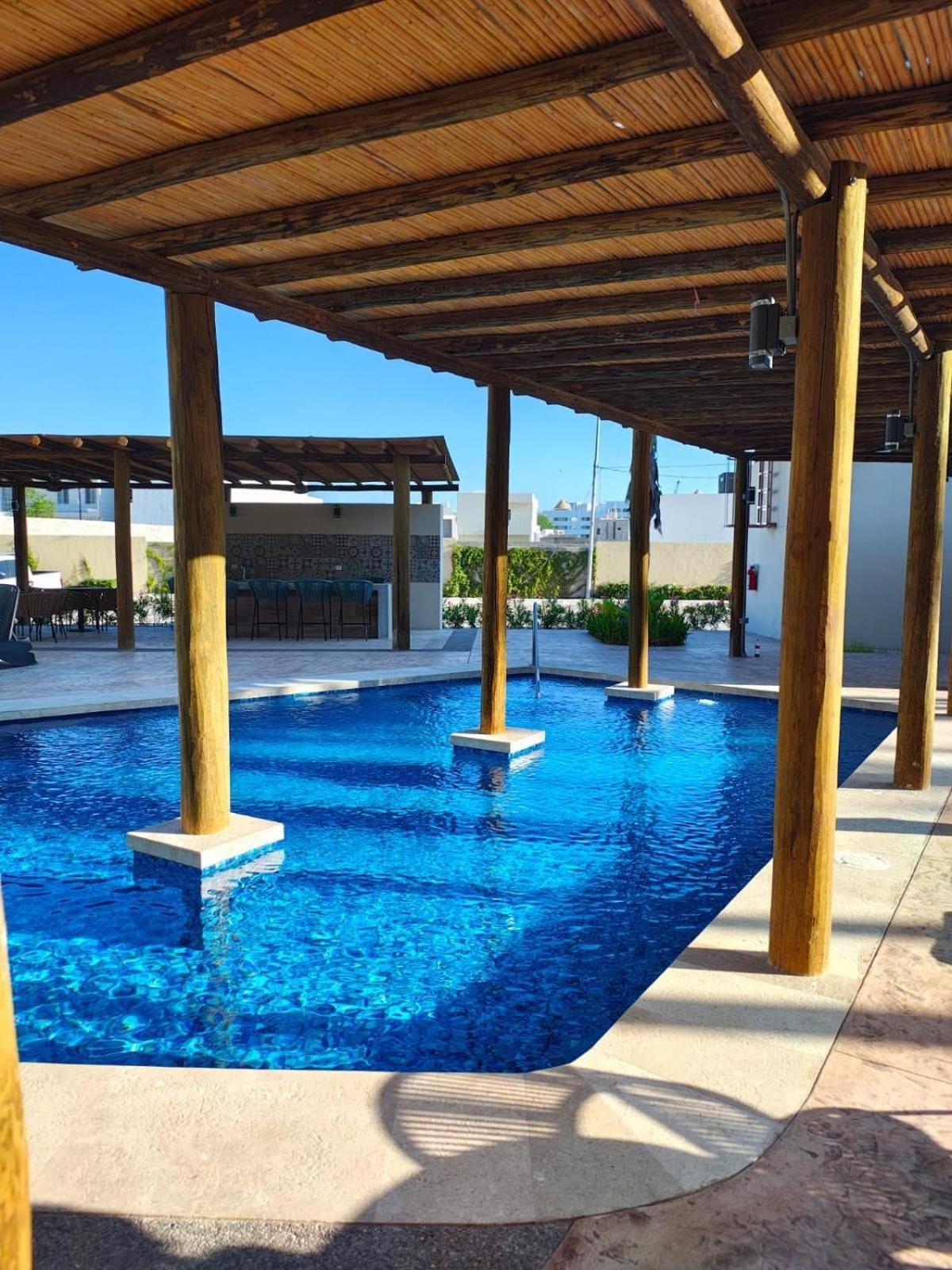 Nuevo Departamento Con Acceso Frente A La Playa, Jacuzzi Y Alberca Climatizada Apartment *