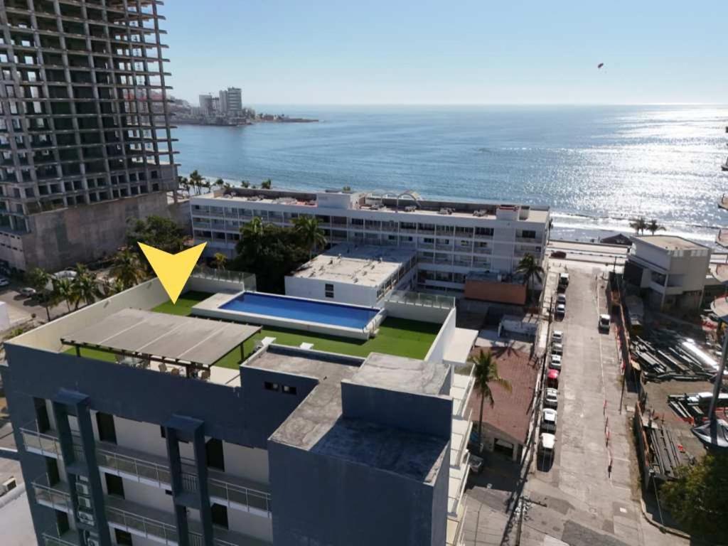 Hermoso Depto. A 1 Cuadra Del Malecon - Flamingo 302 Mazatlán