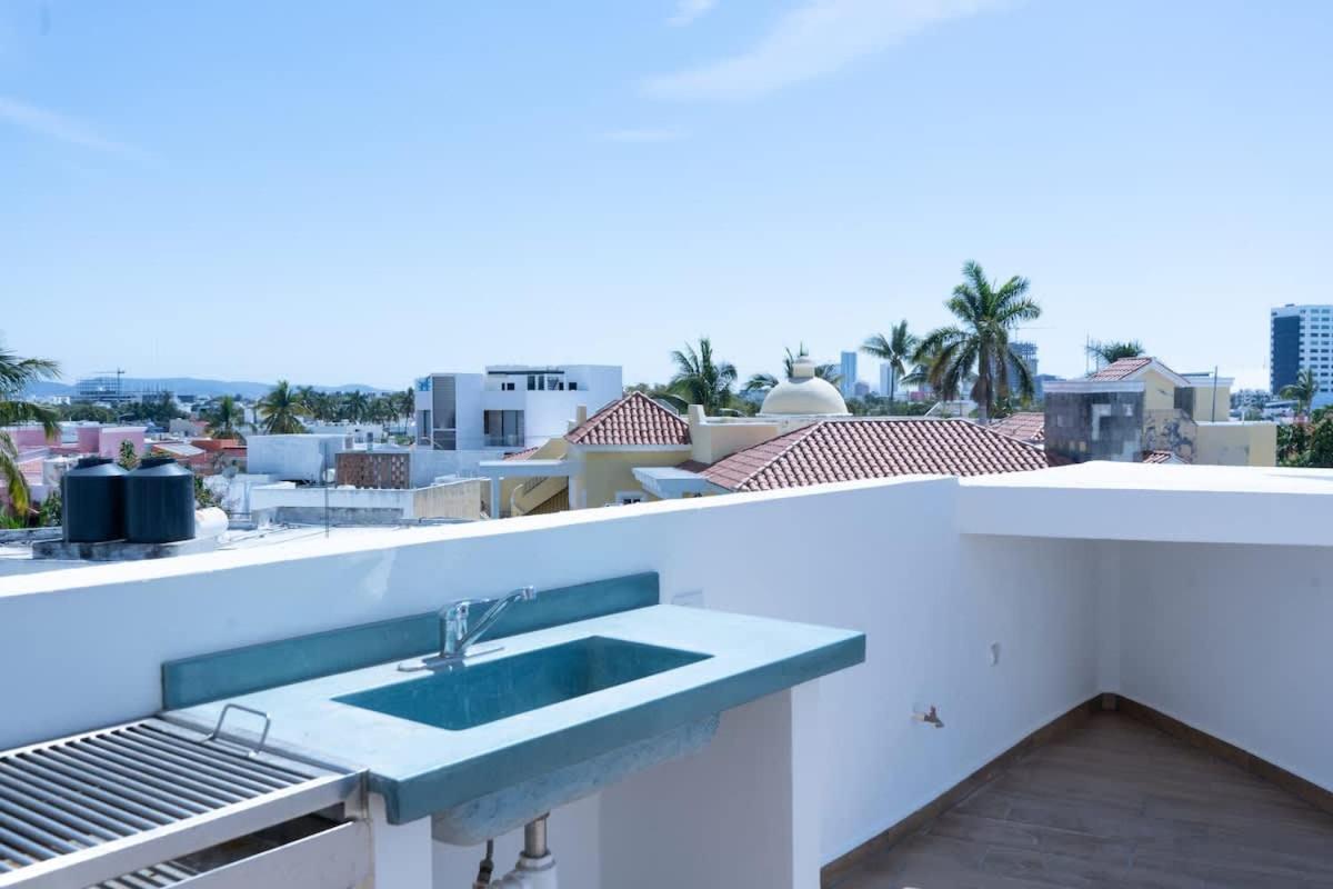 Loft En Zona Dorada, Con Alberca,a Solo 5 Minutos De Playa - Punto Azul 14 * Mazatlán