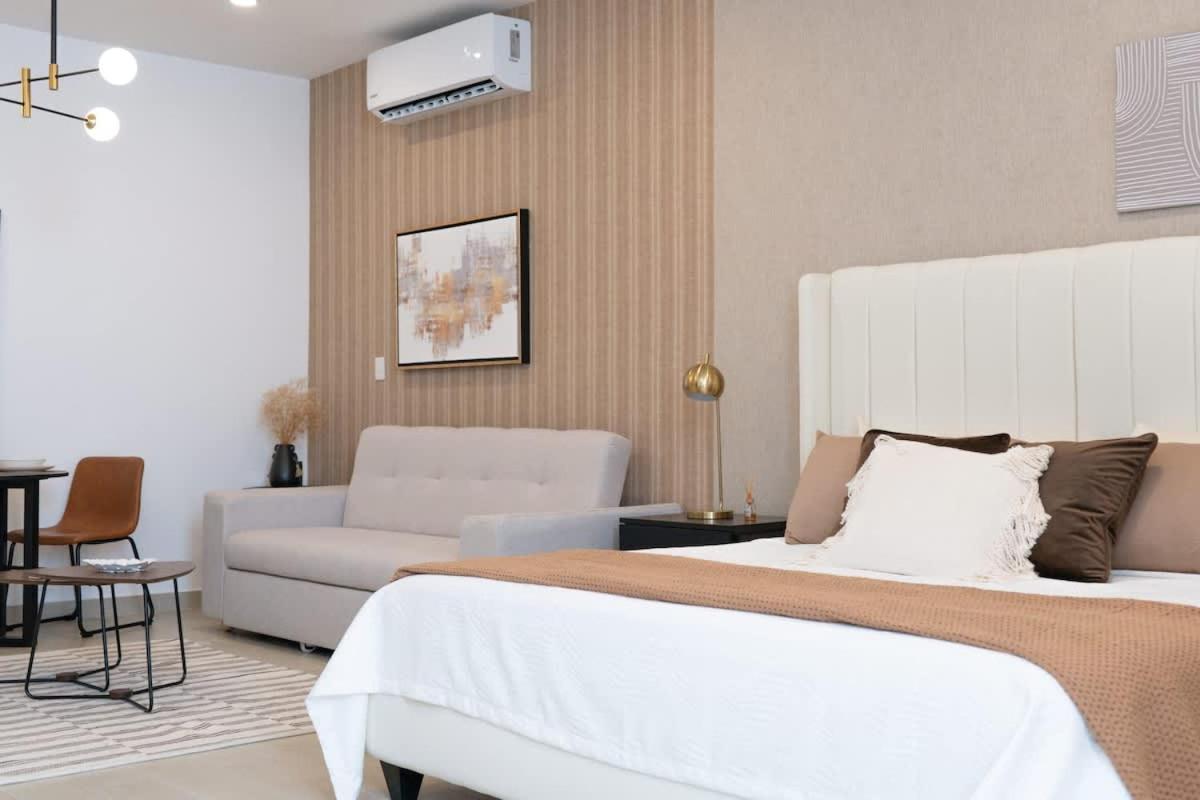 Loft En Zona Dorada, Con Alberca,a Solo 5 Minutos De Playa - Punto Azul 14 Apartamento *
