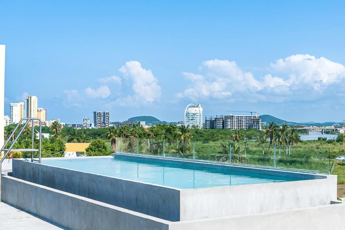 Loft En Roof Al Lado De Alberca - Nerea 402 Apartamento Mazatlán