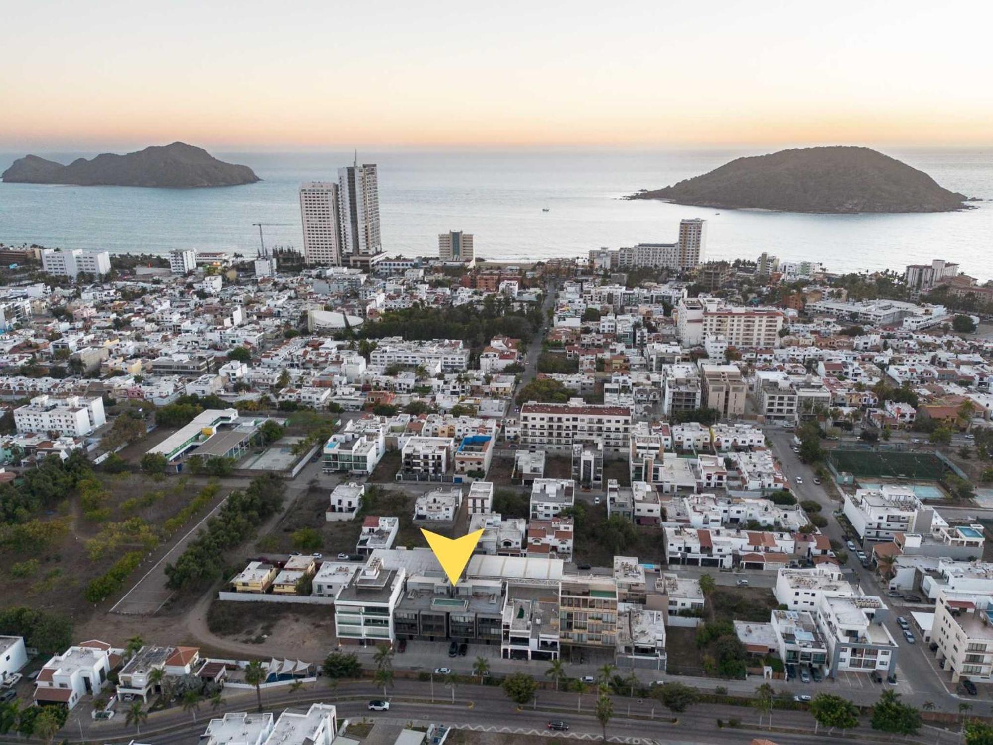 Loft En Roof Al Lado De Alberca - Nerea 402 Apartamento Mazatlán