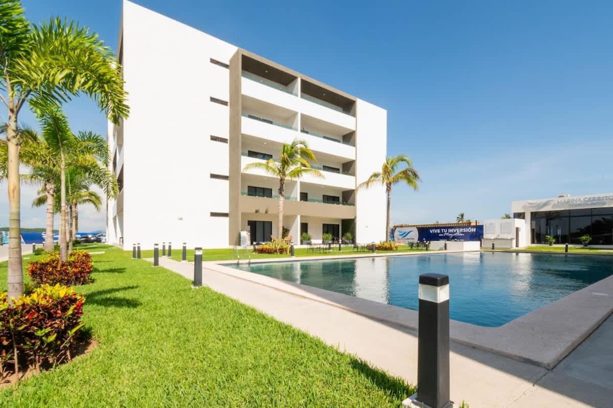 Depa Privado Con Alberca De Olas - Marina C 408 Apartamento