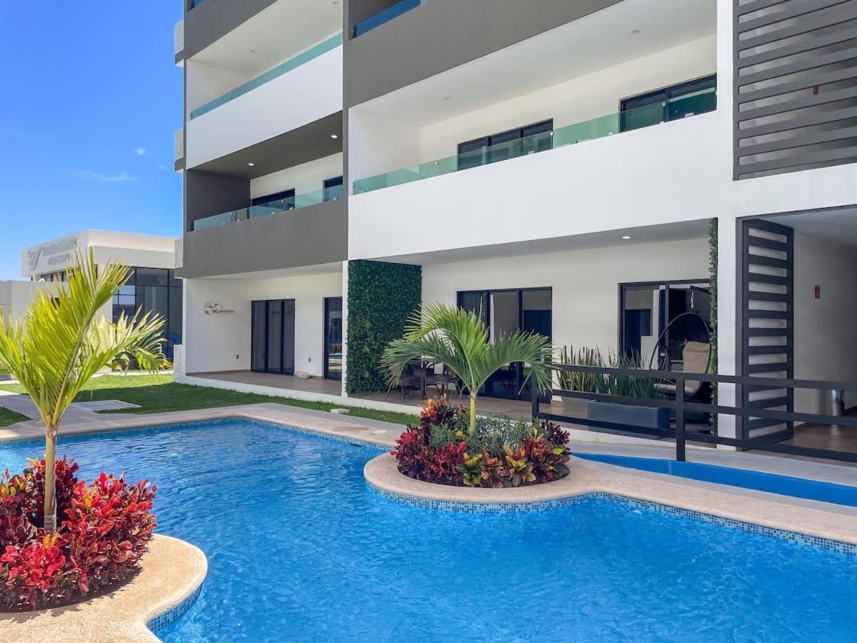 Depa Privado Con Alberca De Olas - Marina C 408 Apartamento Mazatlán