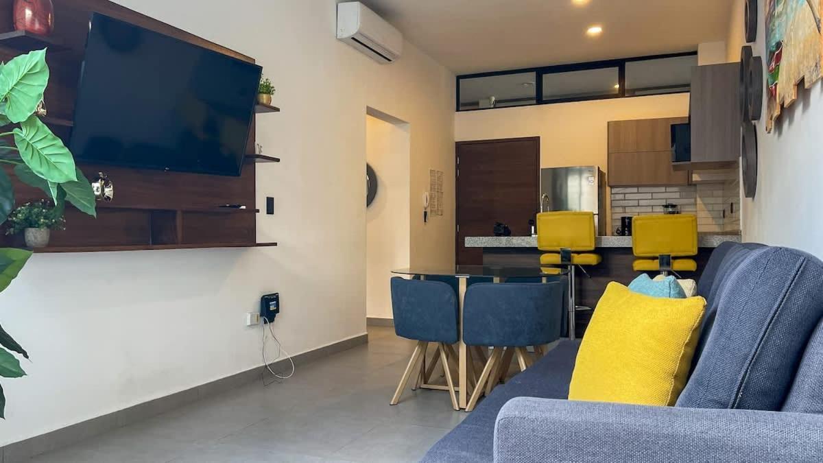 Departamento Con Alberca A 4 Cuadras De Playa - Tulum 2b Apartamento Mazatlán