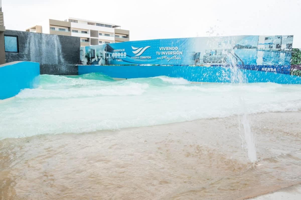 Depa 4 Con Alberca De Olas - Marina C 201 * Mazatlán