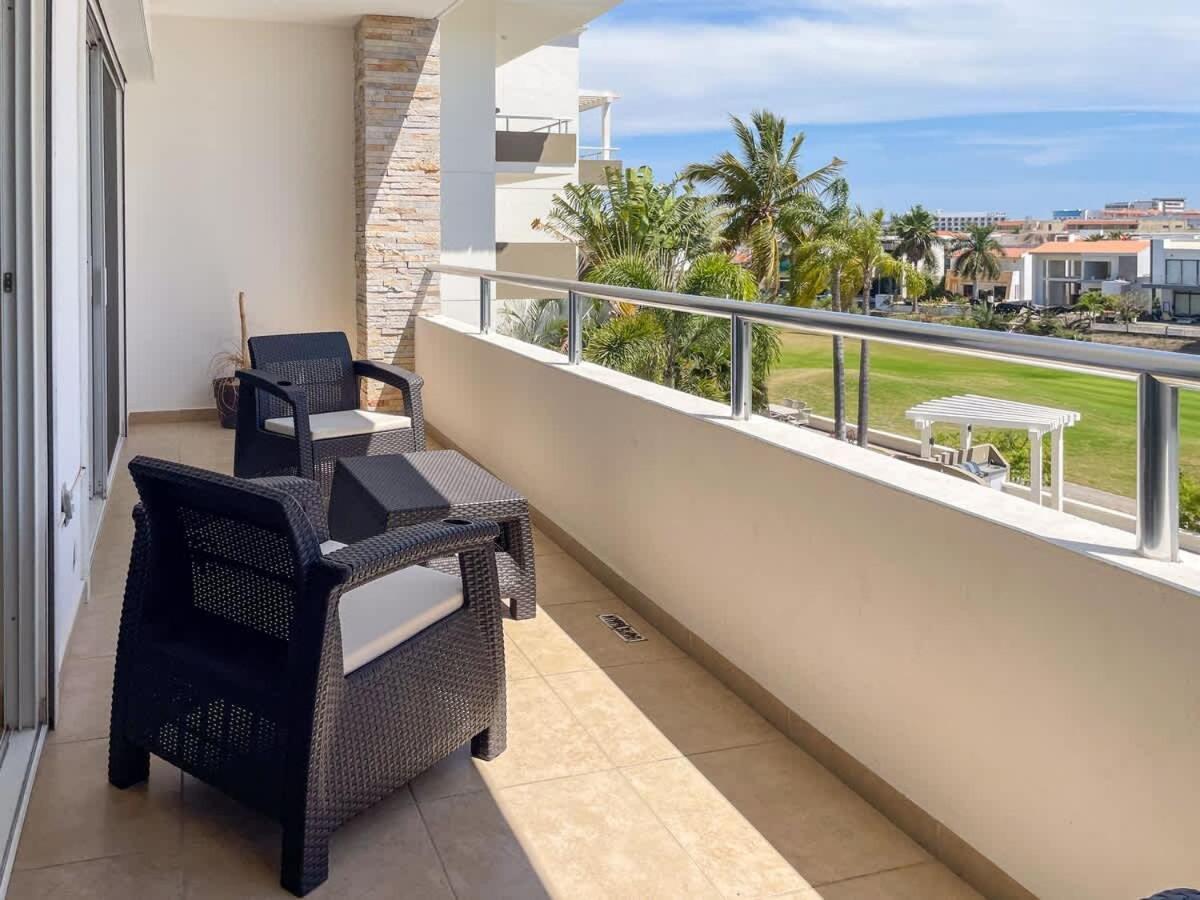 Departamento Con Vista Al Campo De Golf & Alberca - Santa Barbara Apartamento Mazatlán