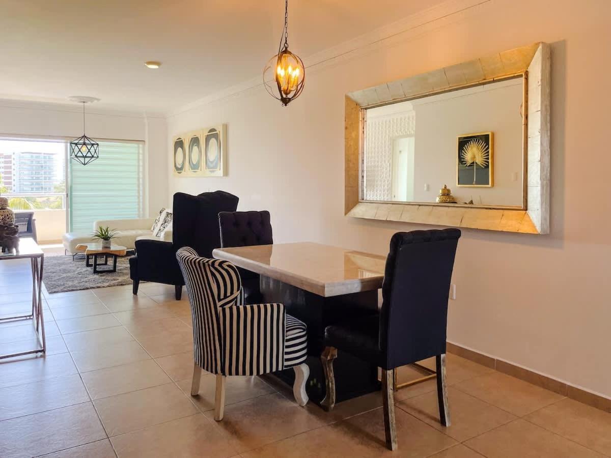 Apartamento Departamento Con Vista Al Campo De Golf & Alberca - Santa Barbara Mazatlán