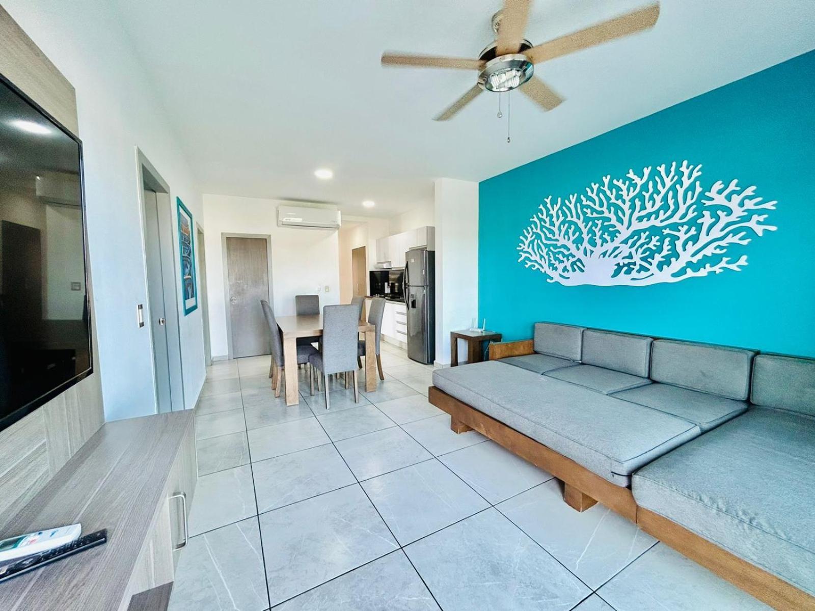 Apartamento Penthouse Vista A 5min De La Playa By G P S Rentas *