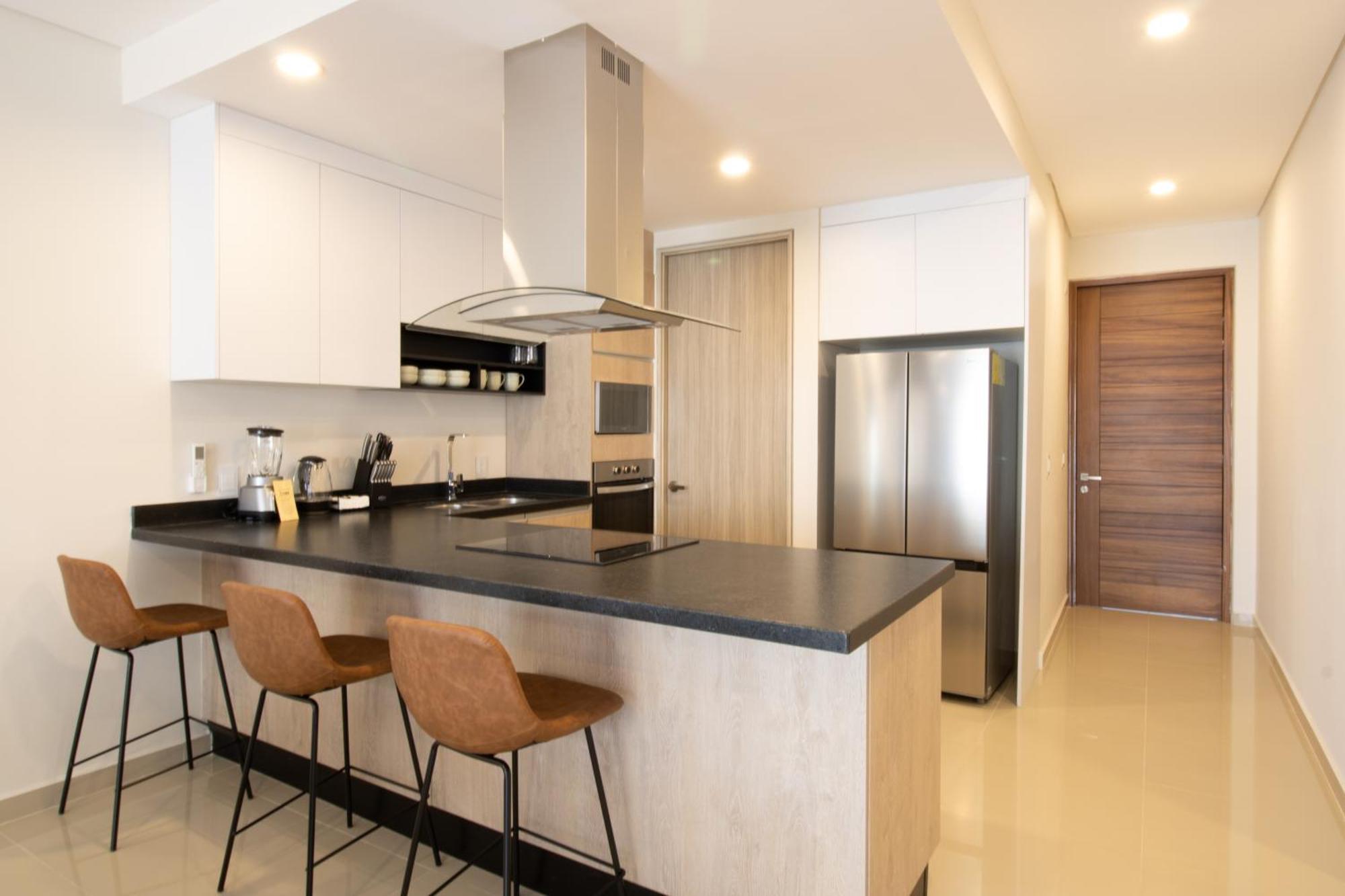 Elegante Con Vista Al Mar Y Balcon By G P S Rentas Apartamento *