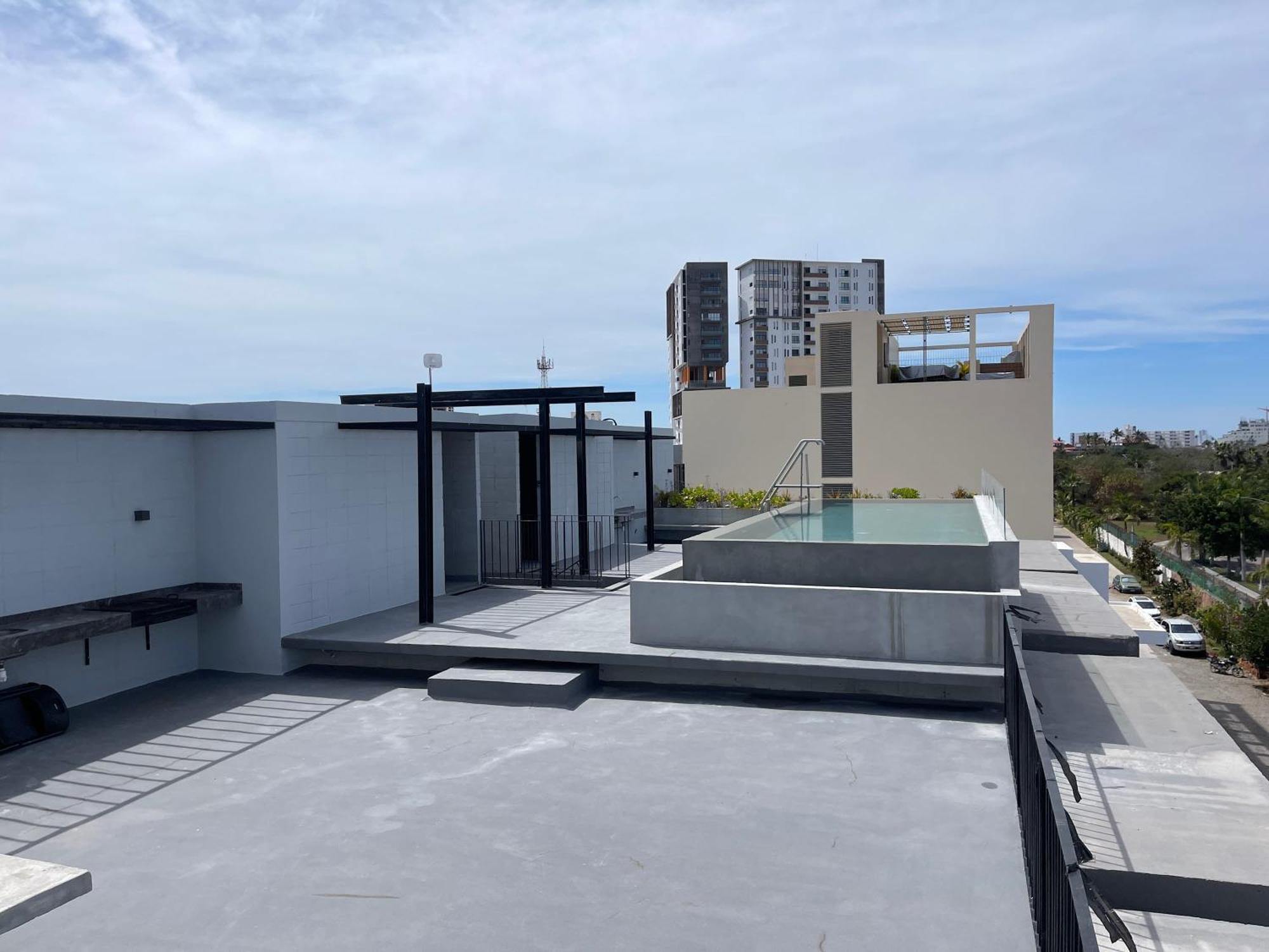 Loft En Roof Al Lado De Alberca - Nerea 402 Apartamento Mazatlán