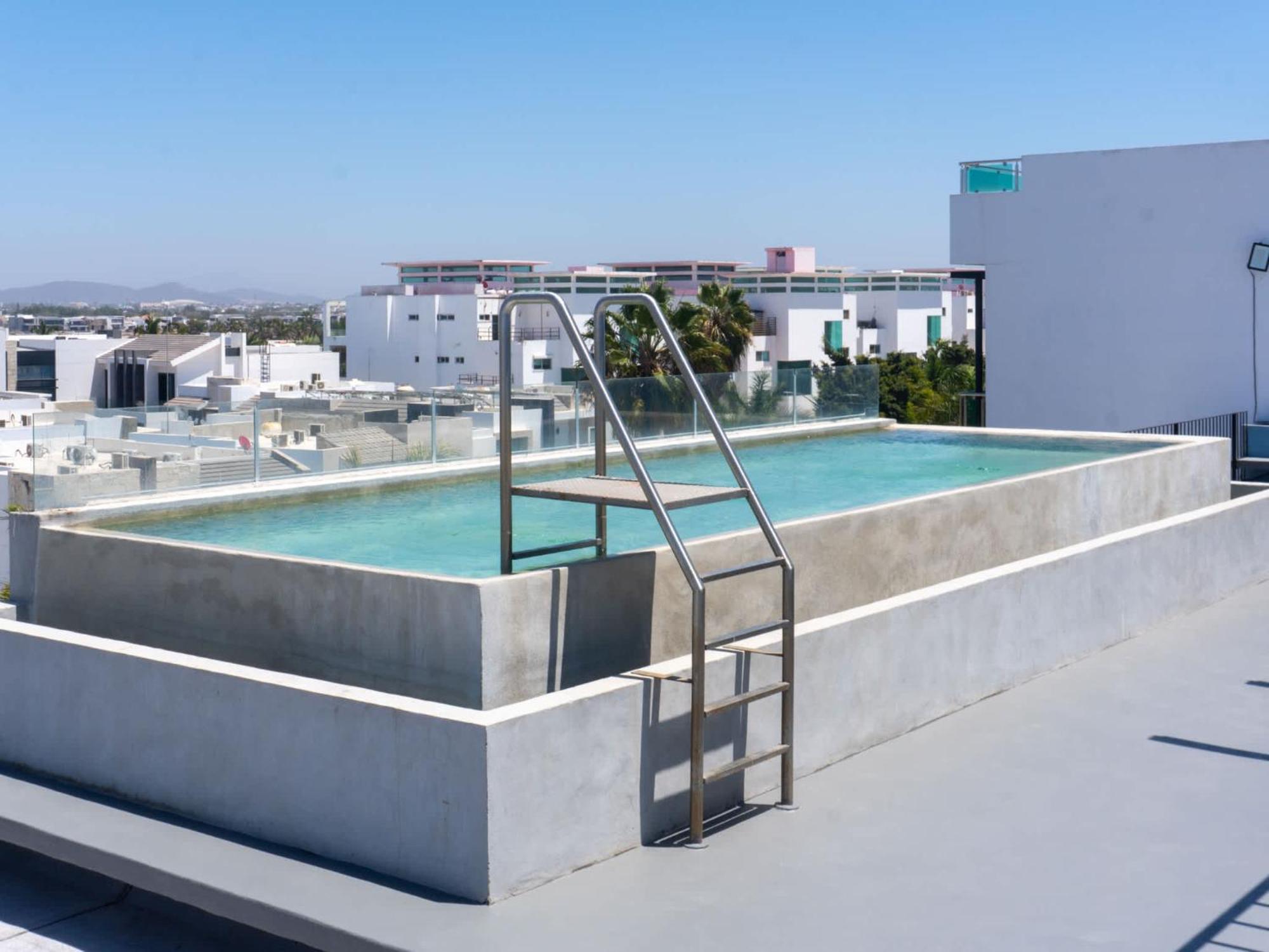 Loft En Roof Al Lado De Alberca - Nerea 402 Apartamento