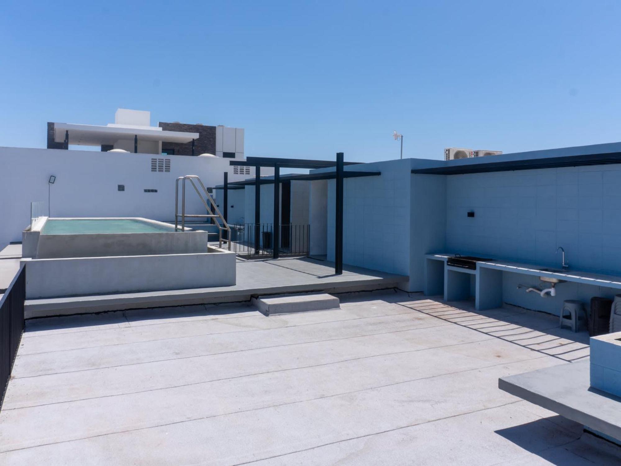 Apartamento Loft En Roof Al Lado De Alberca - Nerea 402