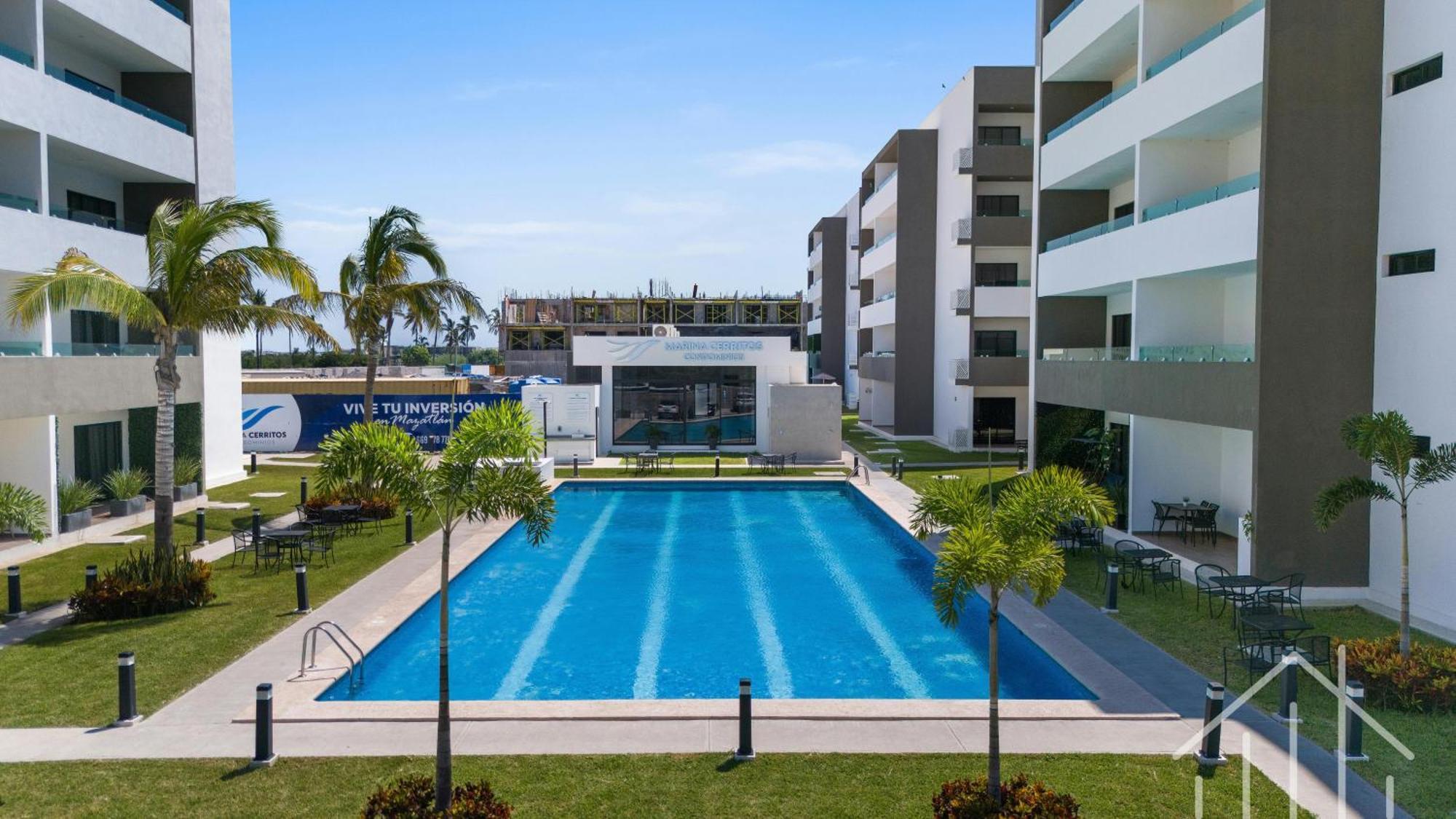 Promo!-queen Beds-near Beach-1st Floor-poolside-sleep 6 Mazatlán