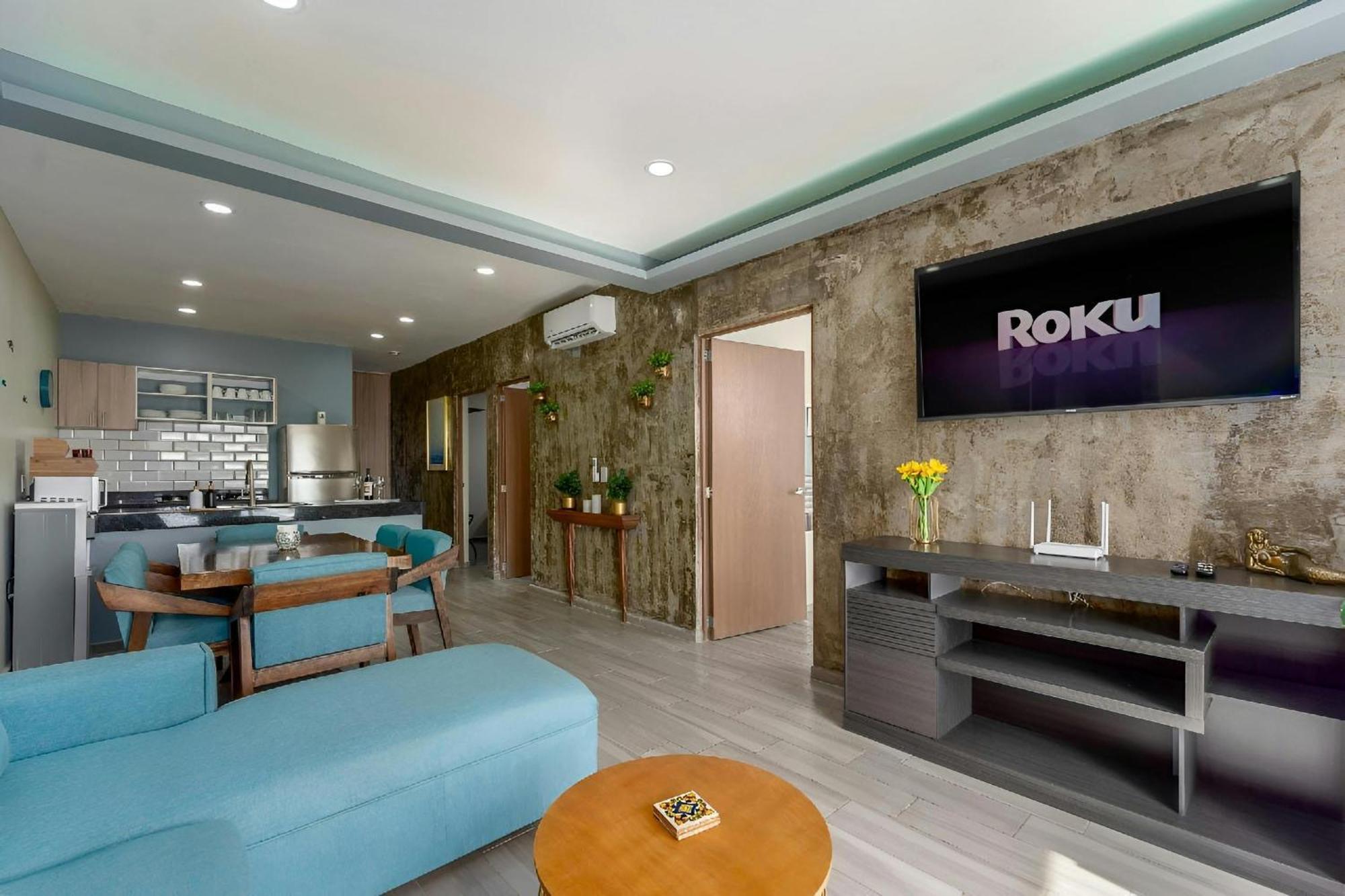 Luxe Modern-5 Star Area-walk 2 Beach-pool-bbq-view-king Bed Mazatlan