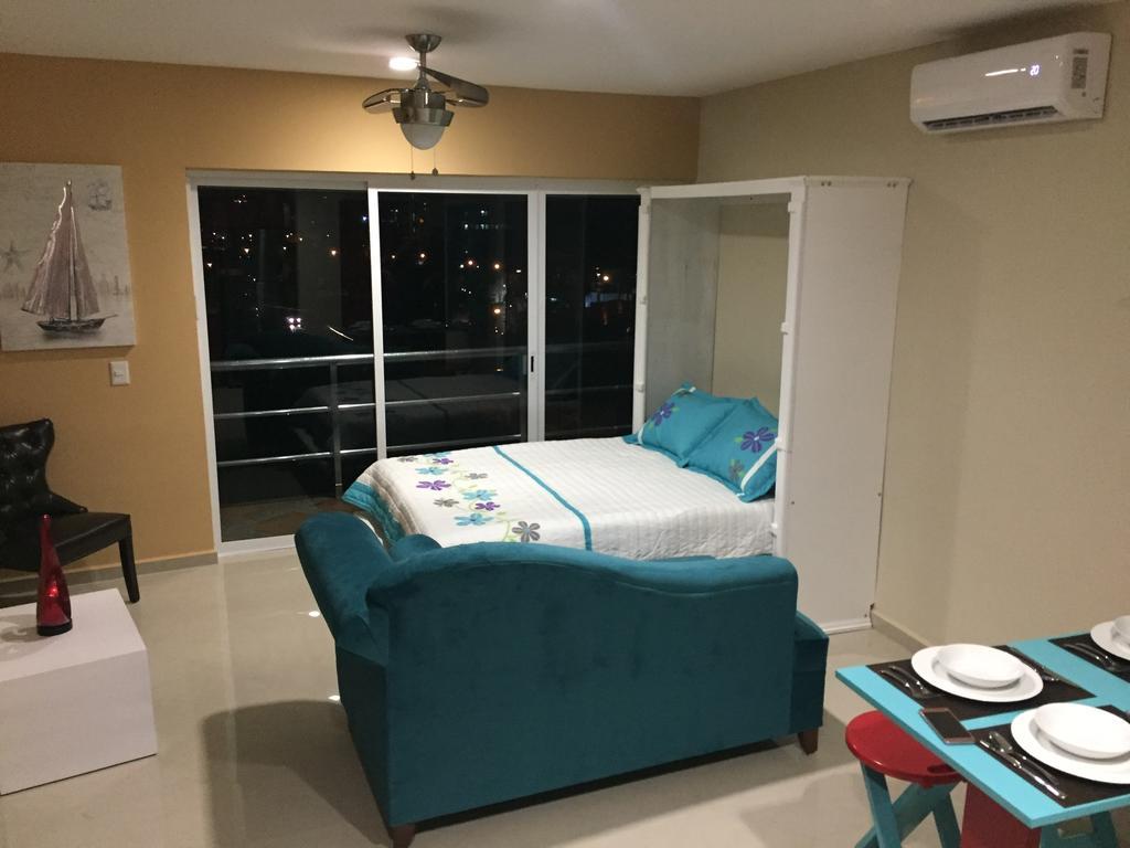 Apartamento Playa Y Alberca En Zona Marina *