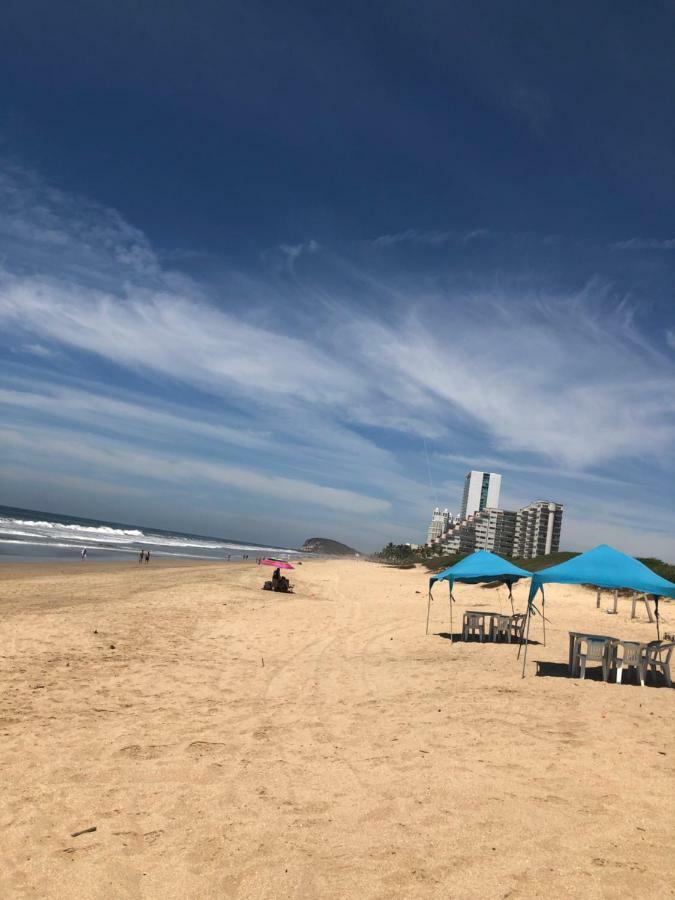 Casa En Privada Frente A La Playa Con Alberca! Сasa de vacaciones Mazatlán